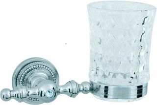 Стакан Boheme Brillante хром 10433